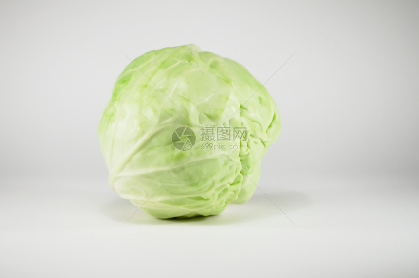 绿色卷心菜白色蔬菜食物叶子图片