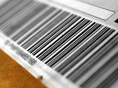条码标签零售黑色销售产品激光生产代码线条白色背景图片