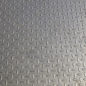 钻石钢建筑学盘子工业灰色材料床单金属背景图片