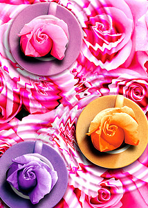 鲜花桌布餐厅厨房刀具照片桌子插图花朵盘子玫瑰背景图片