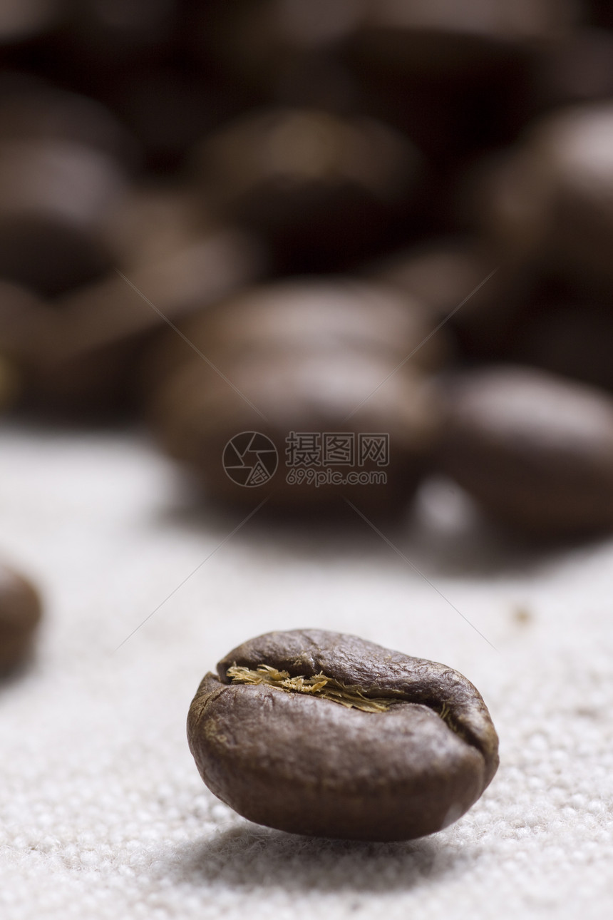 烤咖啡豆食物咖啡亚麻黑色地段棕色食品图片