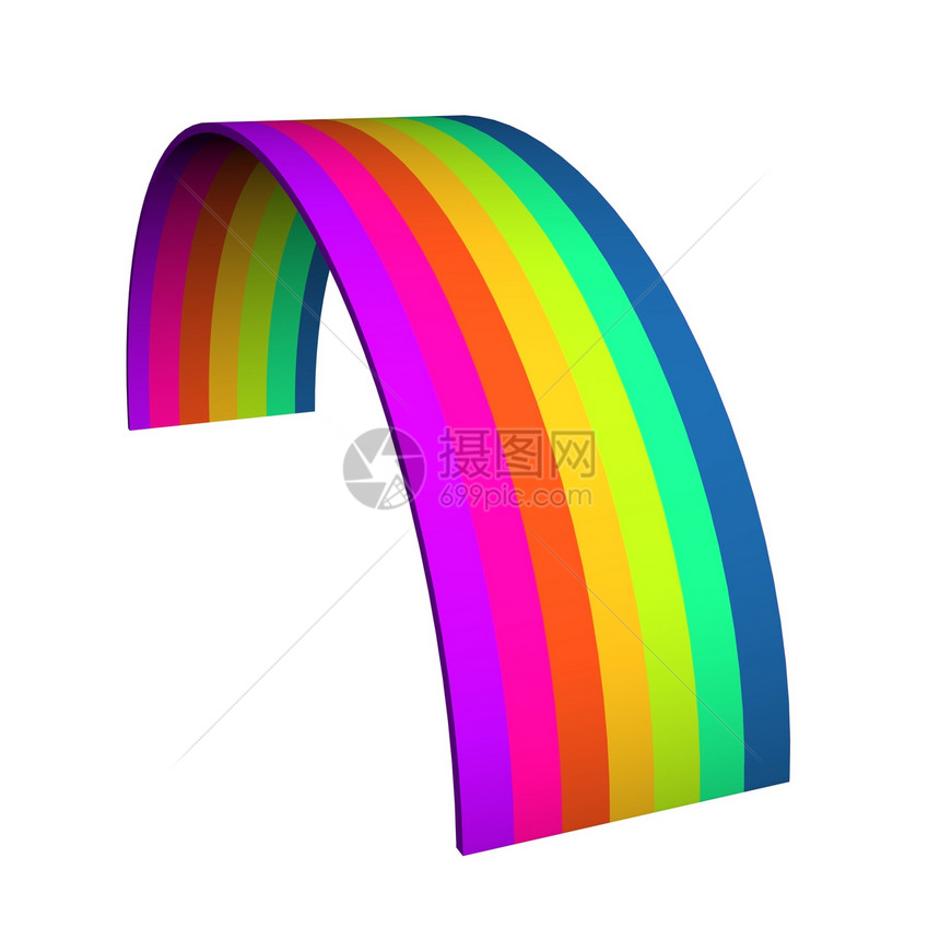 彩虹光谱插图射线创造力条纹曲线线条图片
