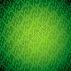 绿色绿波装饰织物纺织品插图风格古董曲线背景图片
