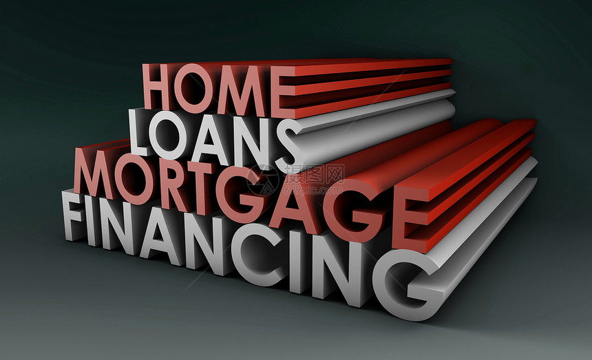住房贷款贷款价格货币抵押保险支付零售财富成功生长房子图片