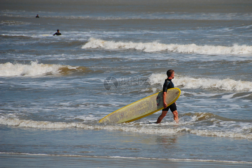 德克萨斯州加尔韦斯顿的Surfers图片