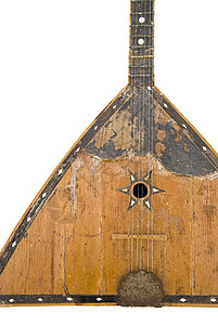 音乐乐器三角形文化艺术民间国家旋律细绳白色木头背景图片