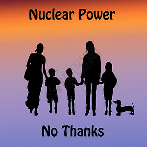 核动力抗议背景图片