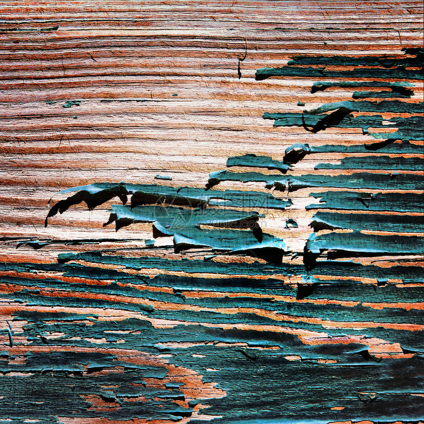 旧的油漆木板侵蚀艺术乡村木头进步褪色摄影剥皮风化图片