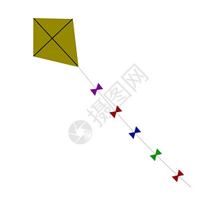 Kite 键艺术活动乐趣闲暇插图飞行爱好背景图片