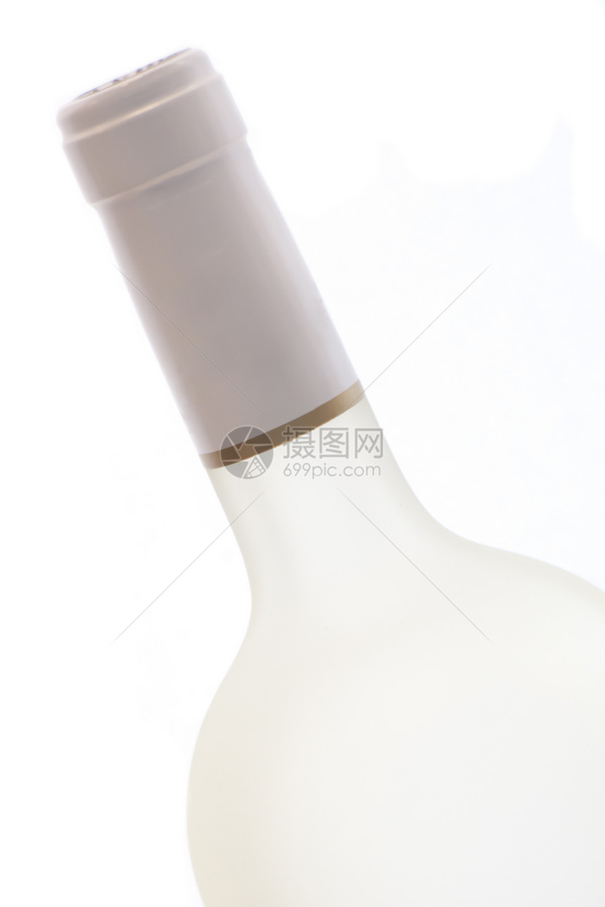 瓶装脖子瓶子酒吧派对玻璃饮料品酒藤蔓白色奢华图片