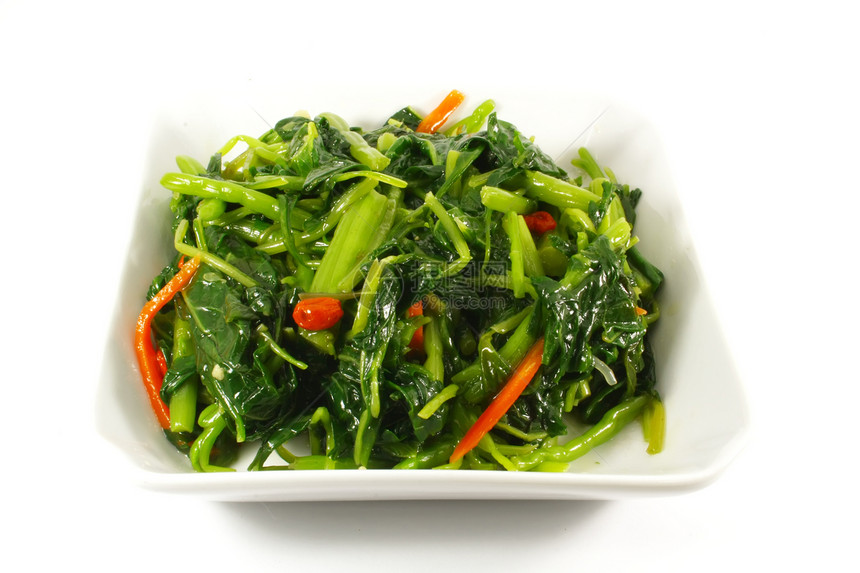 亚洲中国烹饪风格 斯特尔弗雷 蔬菜菜食蒸汽食物青菜油炸服务盘子菜肴食品饮食美食图片