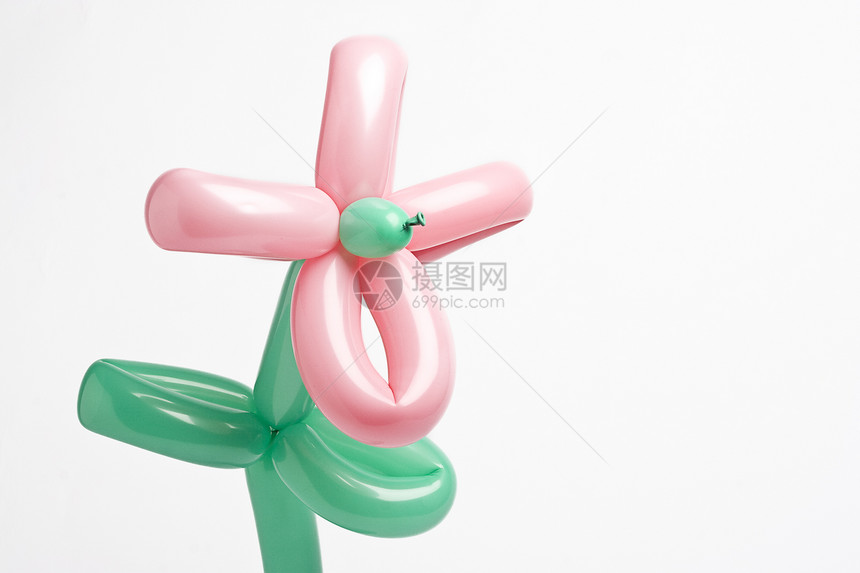 气球花花玩具派对小丑魔法粉色乐趣娱乐创造力工艺雕塑图片
