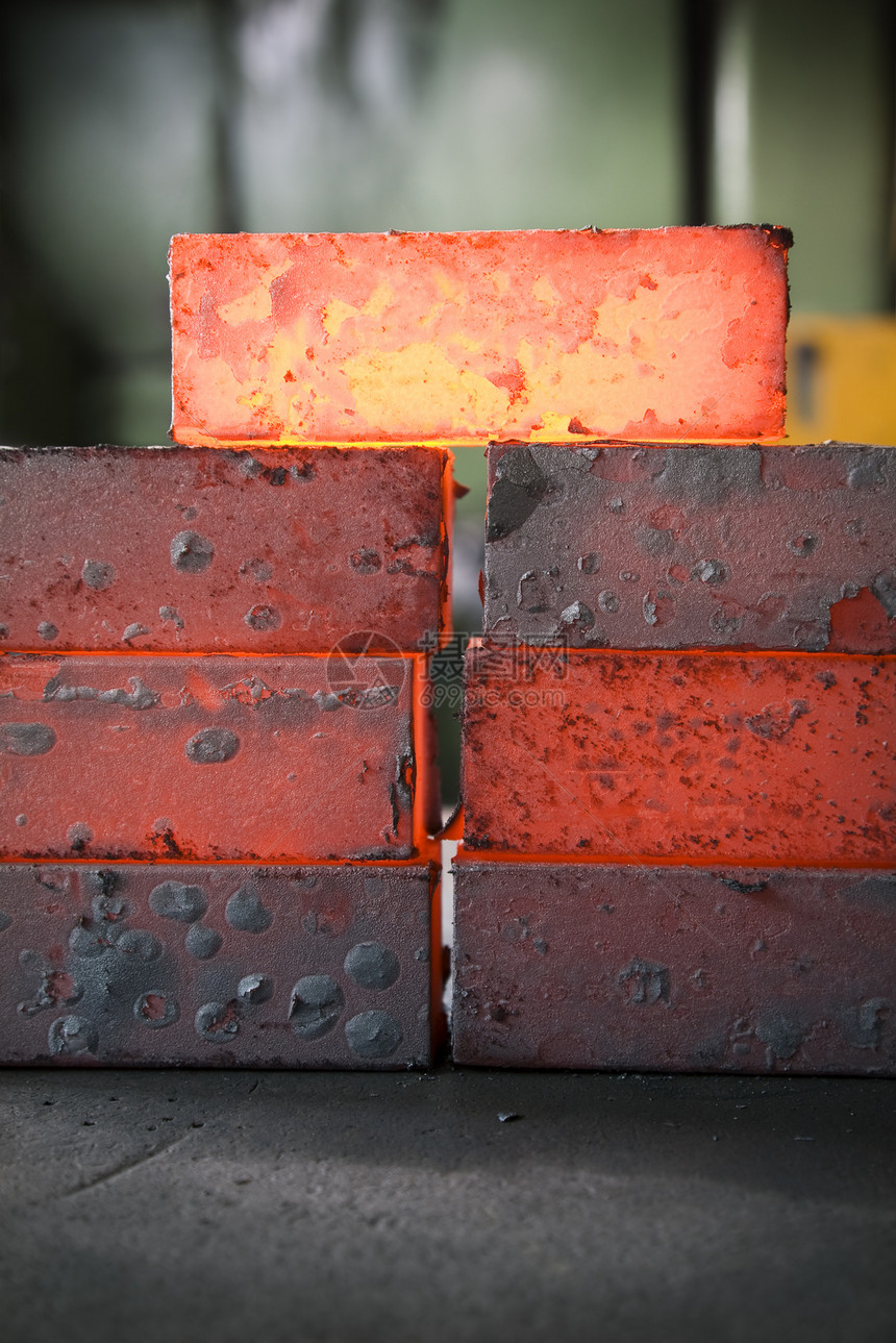 铁块组织冶金工艺工业工厂温度生产铁工金属摄影图片