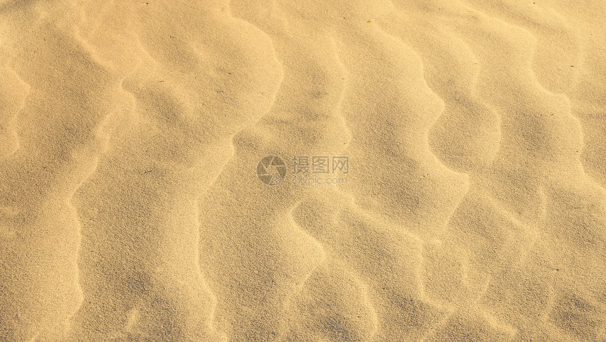 美丽的沙地背景沙丘粒子棕色水泥沙漠鹅卵石海滩图片