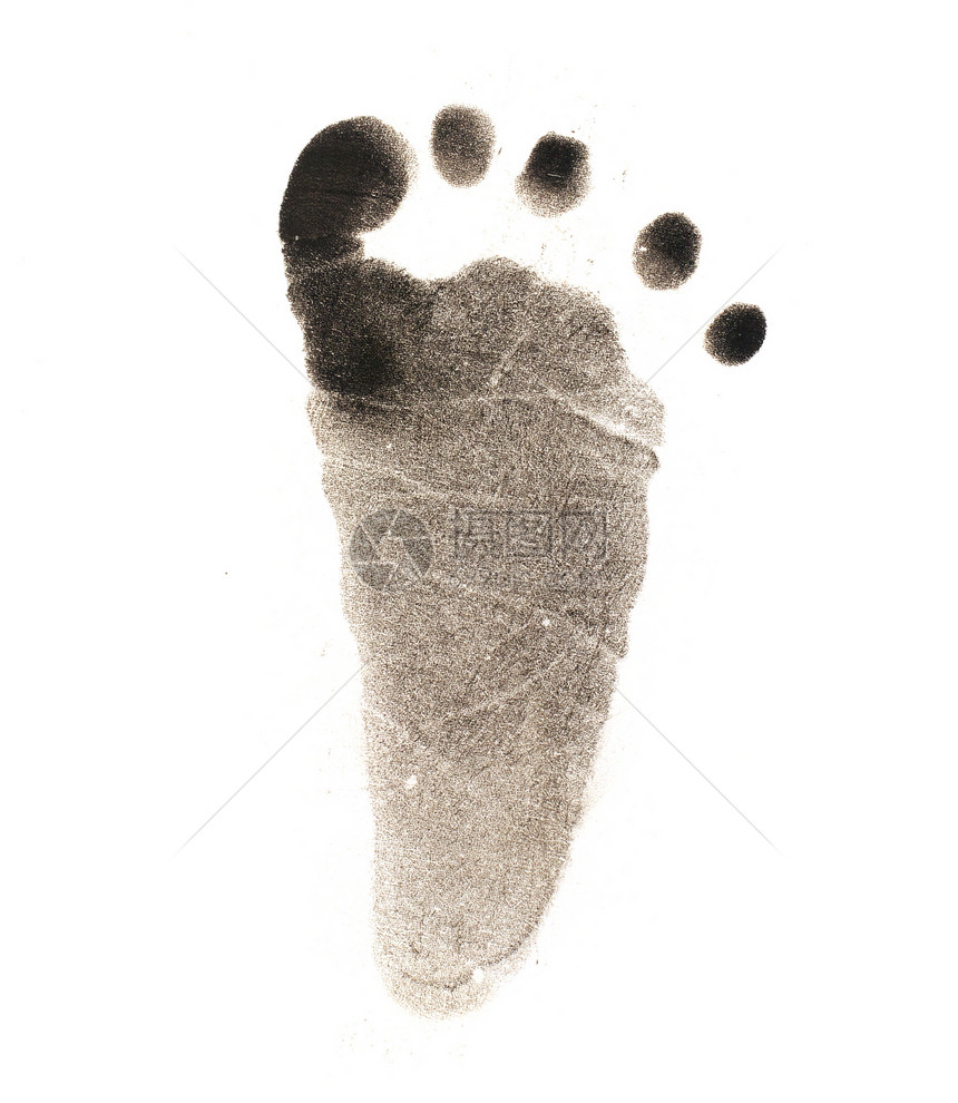 新生儿婴儿脚印图片