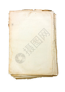 一本旧书 上面印着折叠的床单古董宏观知识图书馆白色教育学习背景图片