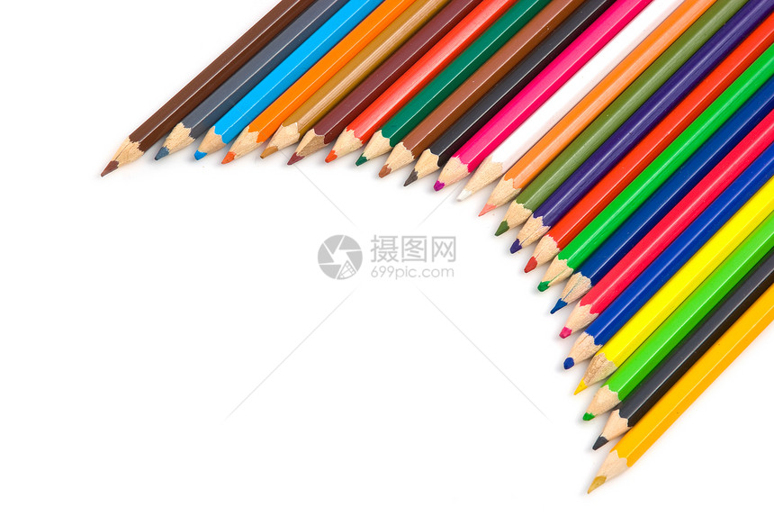 铅笔工具艺术艺术家白色学校图片