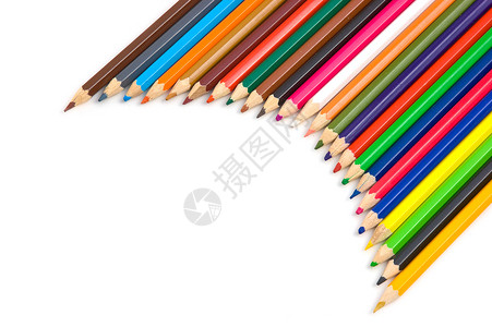 铅笔工具艺术艺术家白色学校背景图片