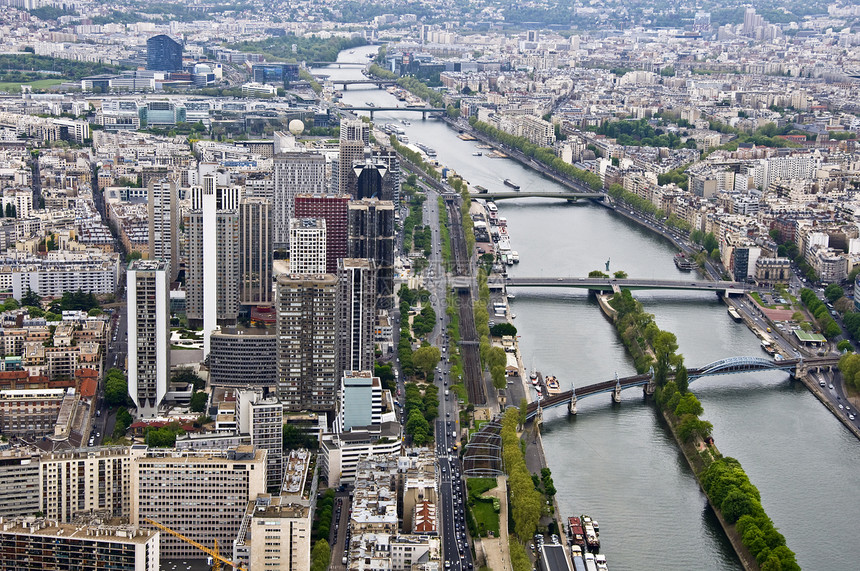 巴黎从高处图片