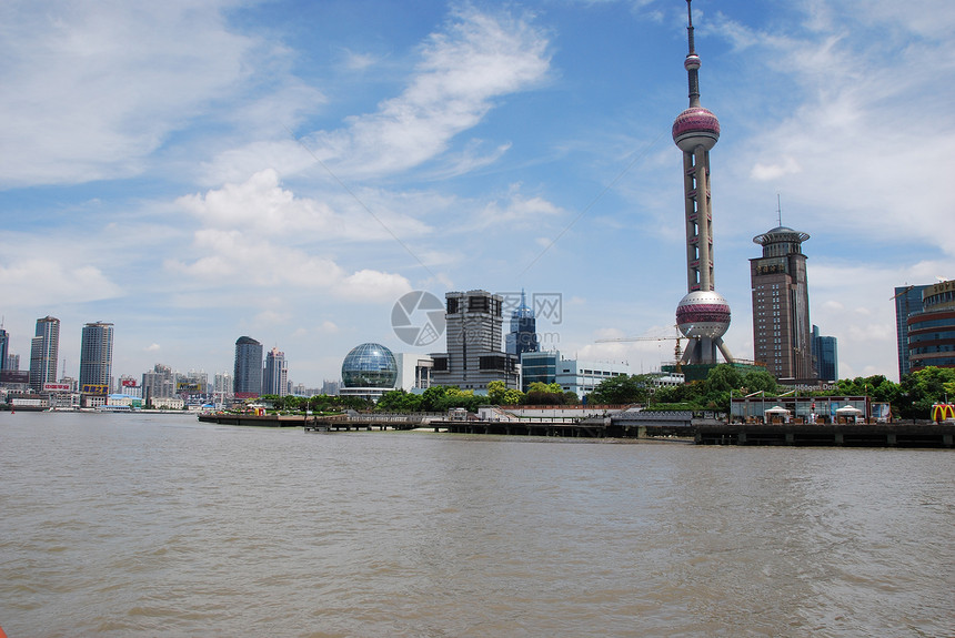 上海视图景观商业办公室摩天大楼高楼旅游总部建筑学水路旅行图片