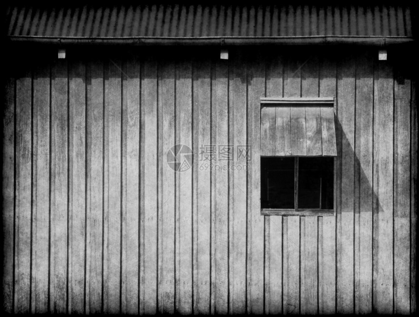 旧窗口窗户木头谷仓建筑图片