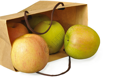 纸包苹果素材纸包中的苹果背景