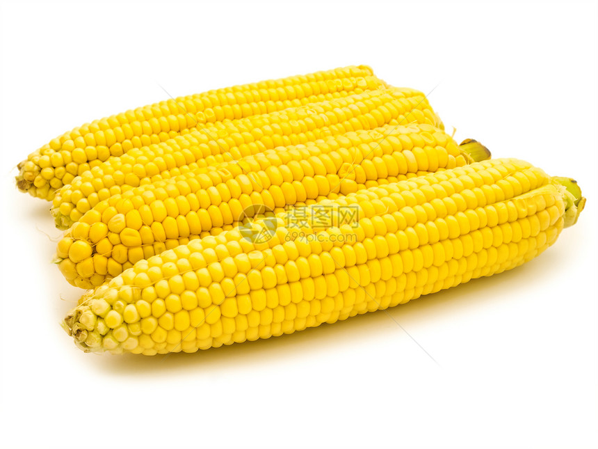 玉米饮食健康纤维收成核心棒子营养黄色粮食耳朵图片