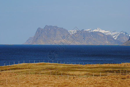 组合群岛北挪威布拉特高清图片
