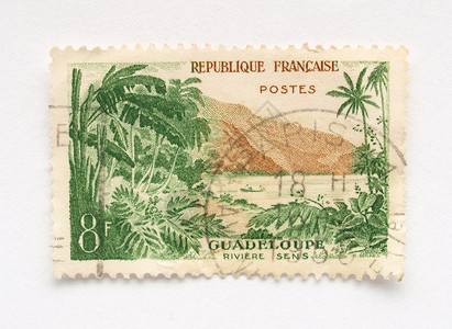 法语邮票商业联盟空气空邮信封邮件仪表邮政邮资船运背景图片