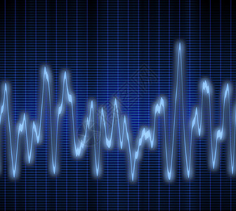 声音波振动技术图表体积电子收音机实验室展示正弦波背景图片