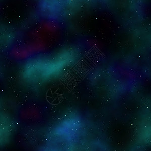 星星和星云插图天空星系宇宙背景图片