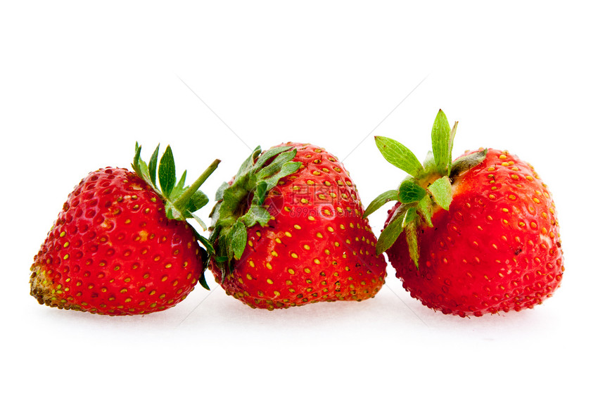 草莓红色饮食白色植物营养小吃果味食物浆果甜点图片