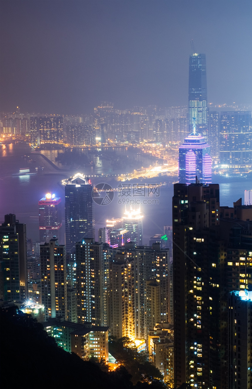 香港摩天大楼商业住宅港口城市公寓地标旅行建筑学建筑社区图片