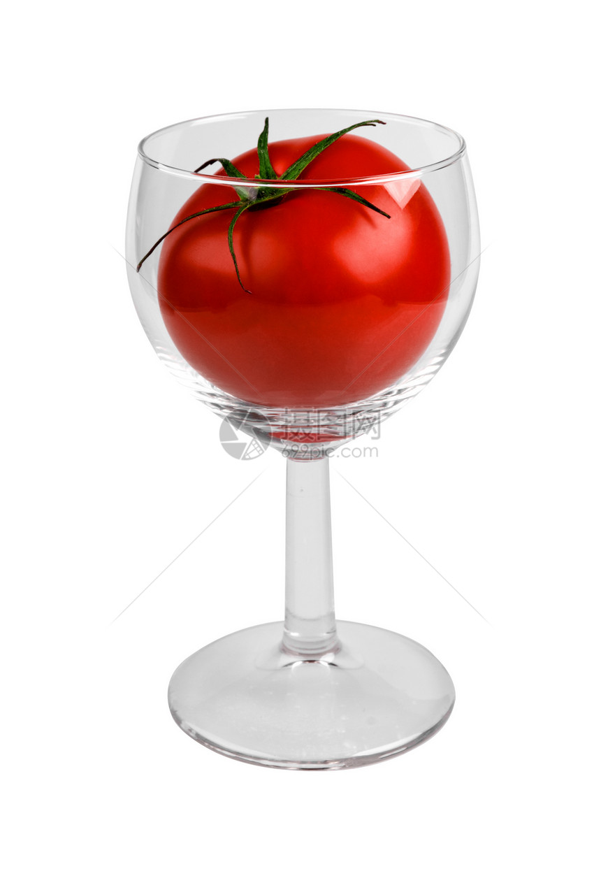 杯中多汁的番茄图片