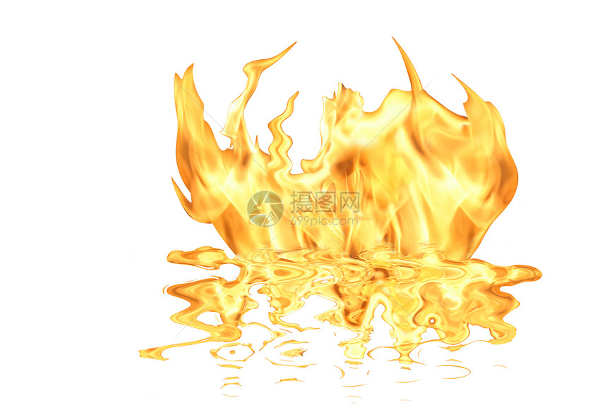 白火点火设计元素燃烧壁炉纹理图片