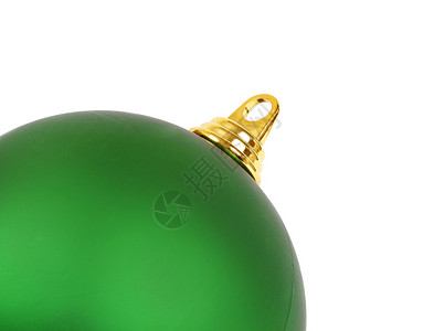 圣诞舞会季节白色玩具绿色季节性装饰品背景图片