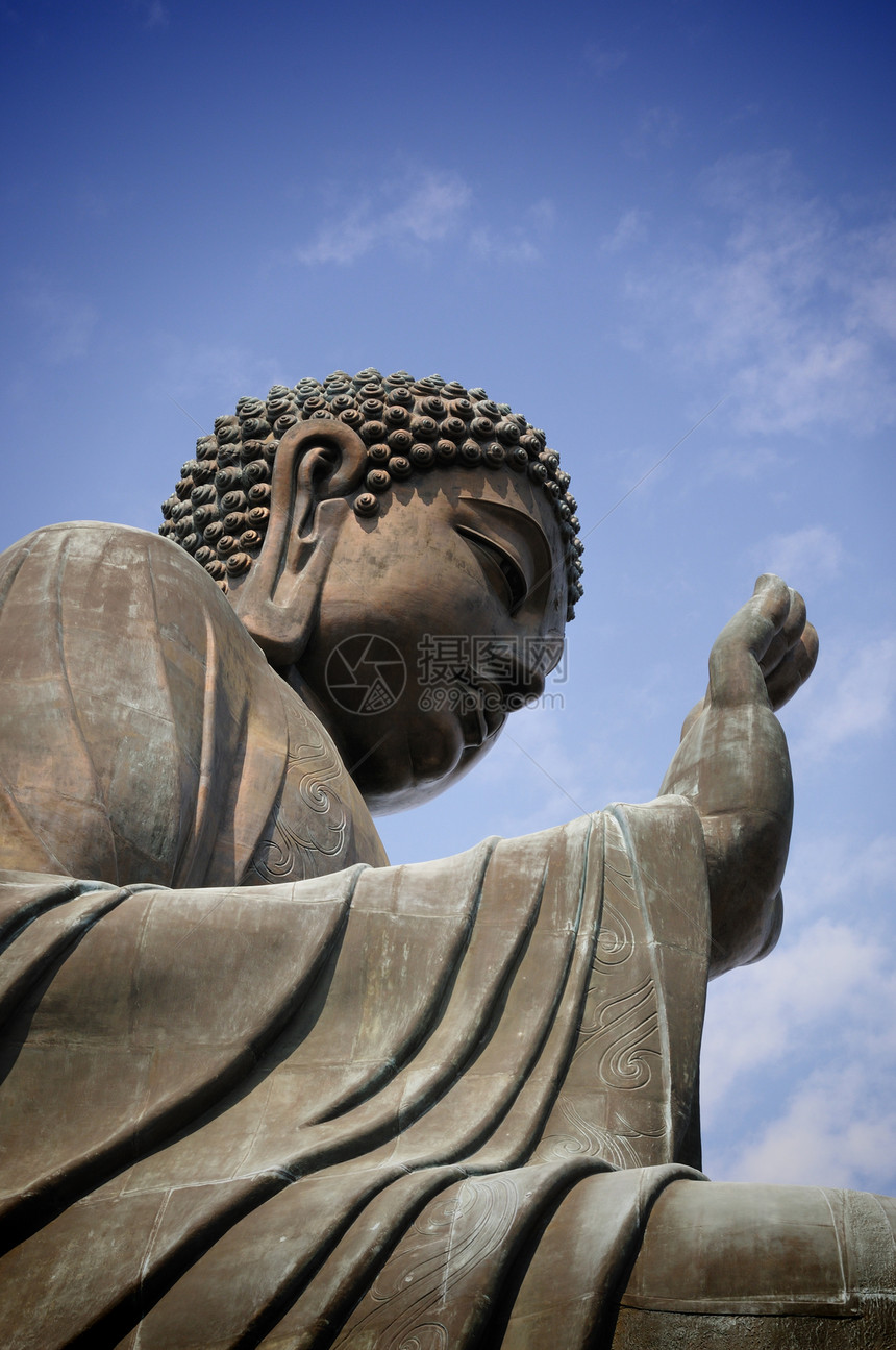 大佛地标佛教徒雕像寺庙旅行祷告信仰宗教精神吸引力图片