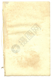 书本或笔记本页空白倒数背景的旧古董纸床单边界滚动黄色折叠纸板白色羊皮纸棕色手稿背景图片