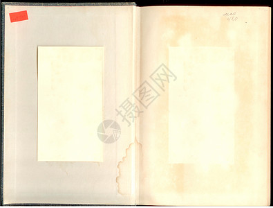 书本或笔记本页空白倒数背景的旧古董纸白色滚动棕色床单手稿纸板黄色折叠羊皮纸边界背景图片