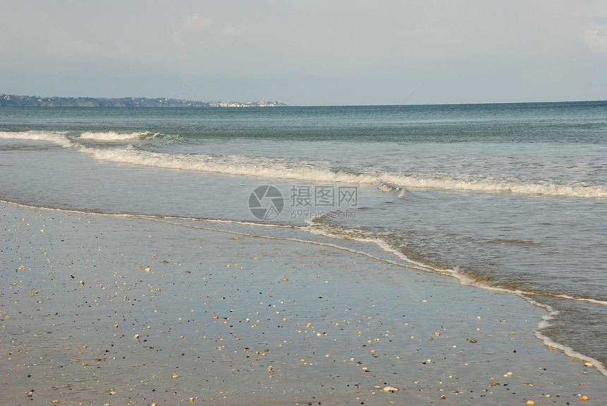 桑迪海滩海岸海洋图片