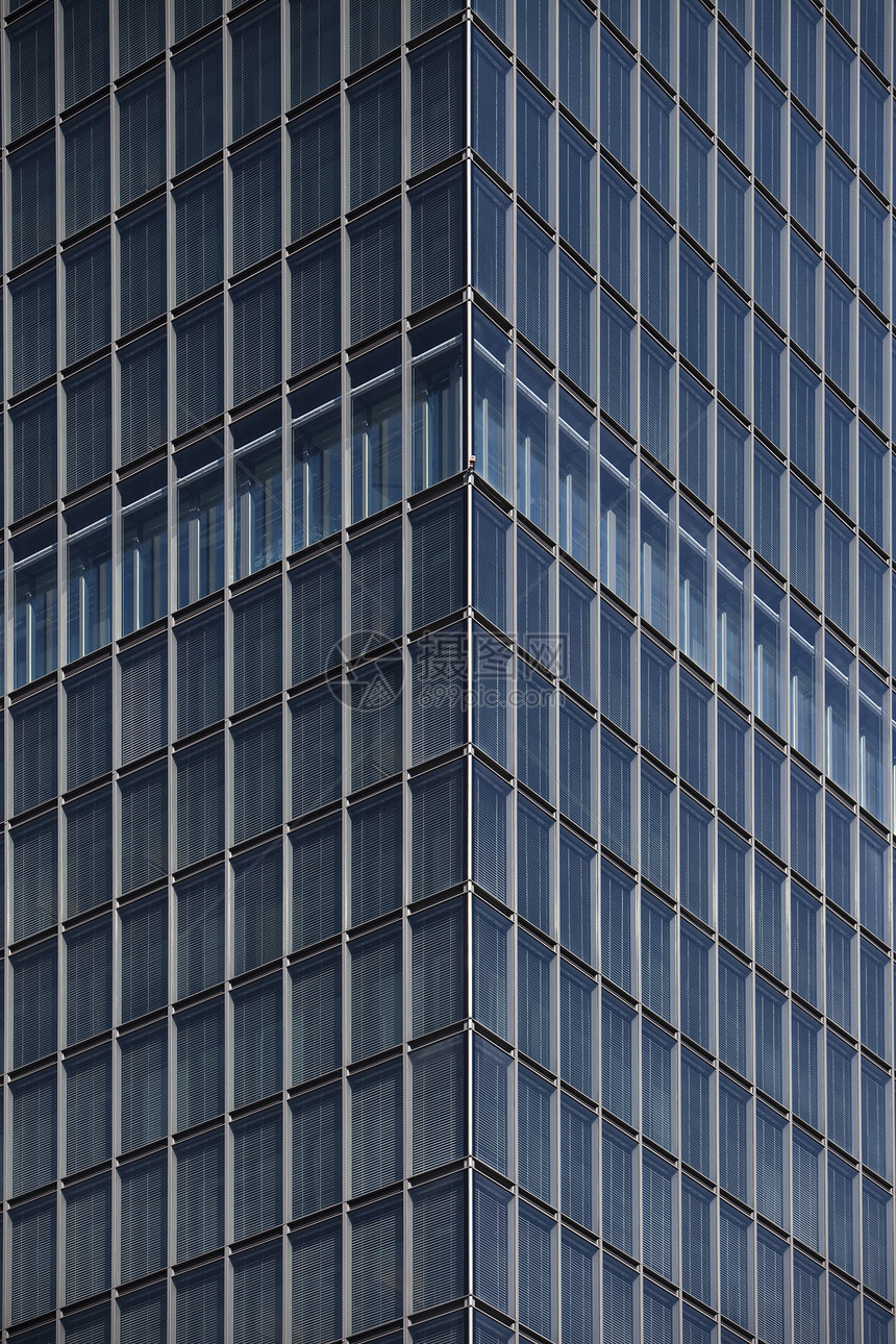 现代办公楼商业结构低角度视图活动外观玻璃城市建筑建筑学图片