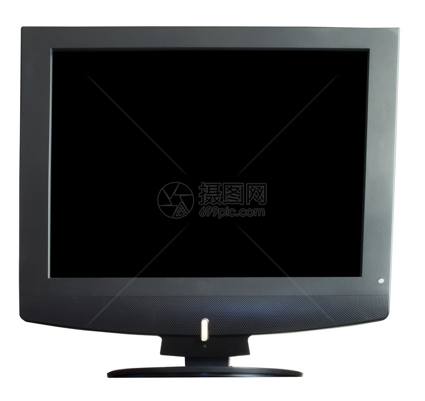 Tv 轮式黑色白色屏幕格式图片