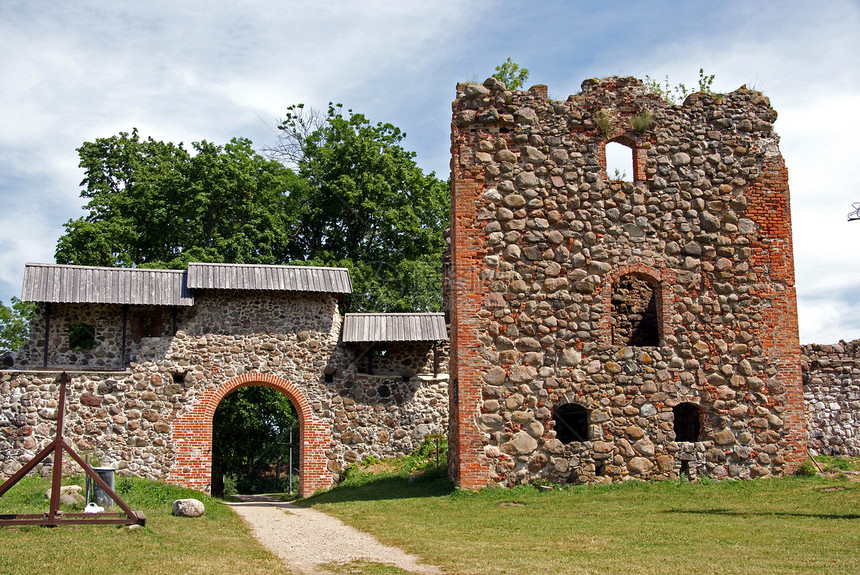 城堡的废墟纪念碑建筑旅行历史石头建筑学考古学地标历史性寺庙图片