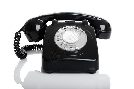 古代电话办公室戒指全球黑色白色拨号听筒数字电讯古董背景图片
