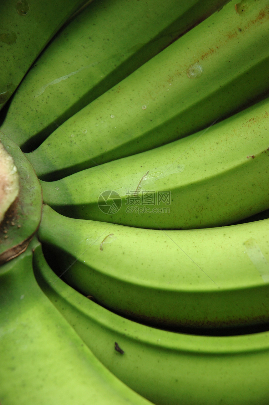 香蕉生活方式绿色食物健康饮食水果图片