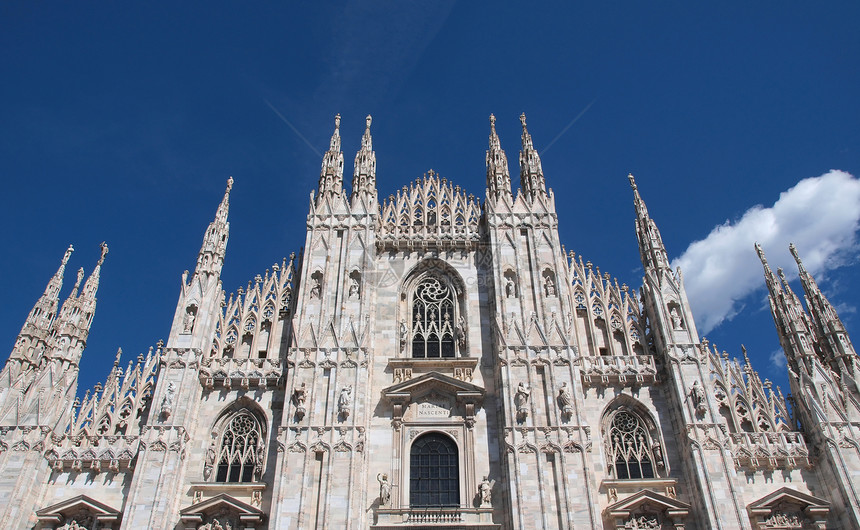 米兰 Duomo教会主场建筑学信仰宗教图片