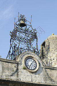 普罗旺斯的钟声和钟声高清图片