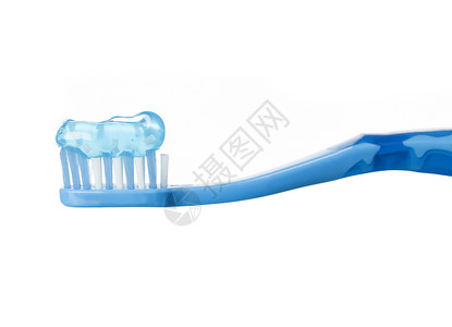 蓝牙刷牙科白色牙刷口腔工作室静物卫生牙膏产品背景图片