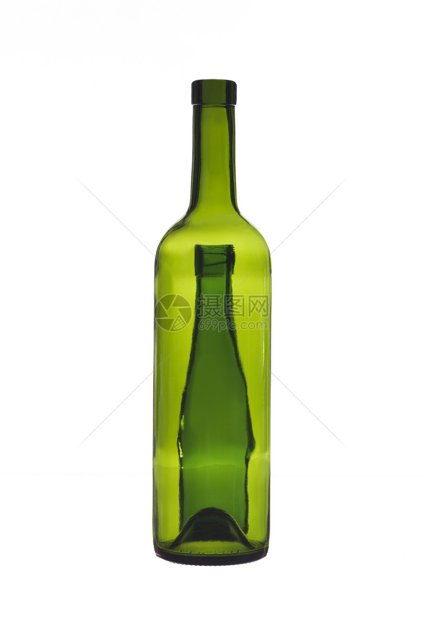 瓶瓶的形成编队艺术绿色环境玻璃白色工作室回收产品图片