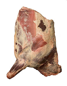 白底肉类牛肉脂肪食品骨头动物性静物工作室动物食物背景图片